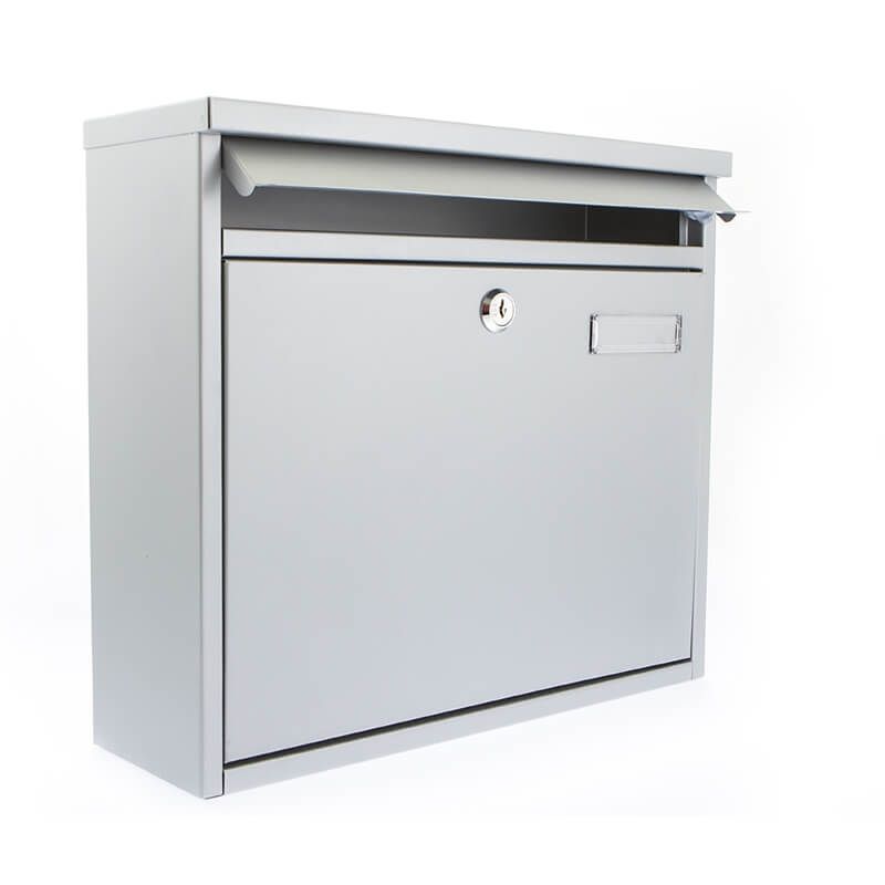 Multiple Ouse Silver Mailboxes for Communal Areas