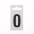 Metal Effect PVC Numbers 0 - 9