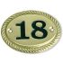 Small brass engraved numbers (available in 1-48)