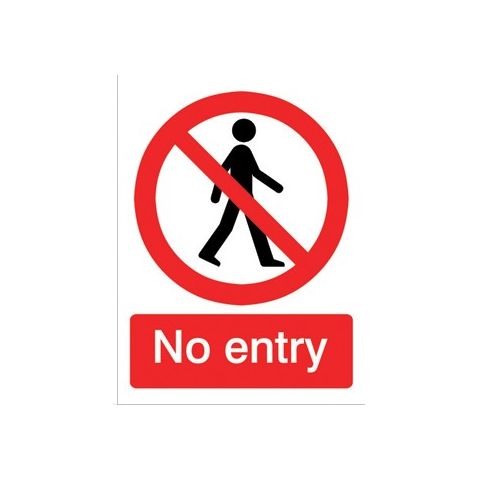 No Entry Sign