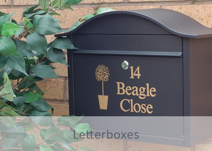 House Signs House Numbers And Personalised Letterboxes The House Nameplate Company